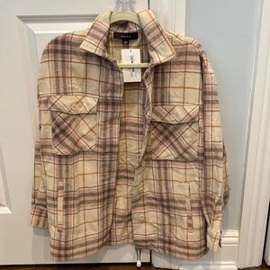 Brand New!!! Pink Flannel Jacket! NEW WITH TAGS!!